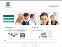 Tablet Screenshot of headhunters.com.co