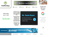 Desktop Screenshot of headhunters.com